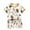Khaki, variant on WRKEKC Summer Outfits for Girls, Baby Girl Outfits, Trendy Girls' Casual Short Sleeve Round Neck Collar Botton Printed Short Pants Sets
