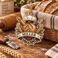 Acrylic Ornament Personalized Artisan Bread Design for Holiday Tree ...