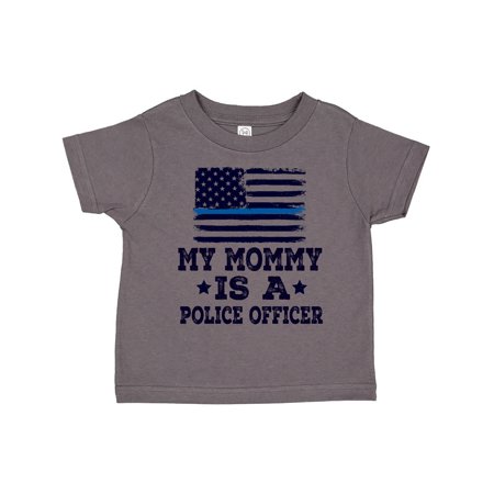 

Inktastic Mommy Is A Police Officer Law Enforcement Gift Toddler Boy or Toddler Girl T-Shirt