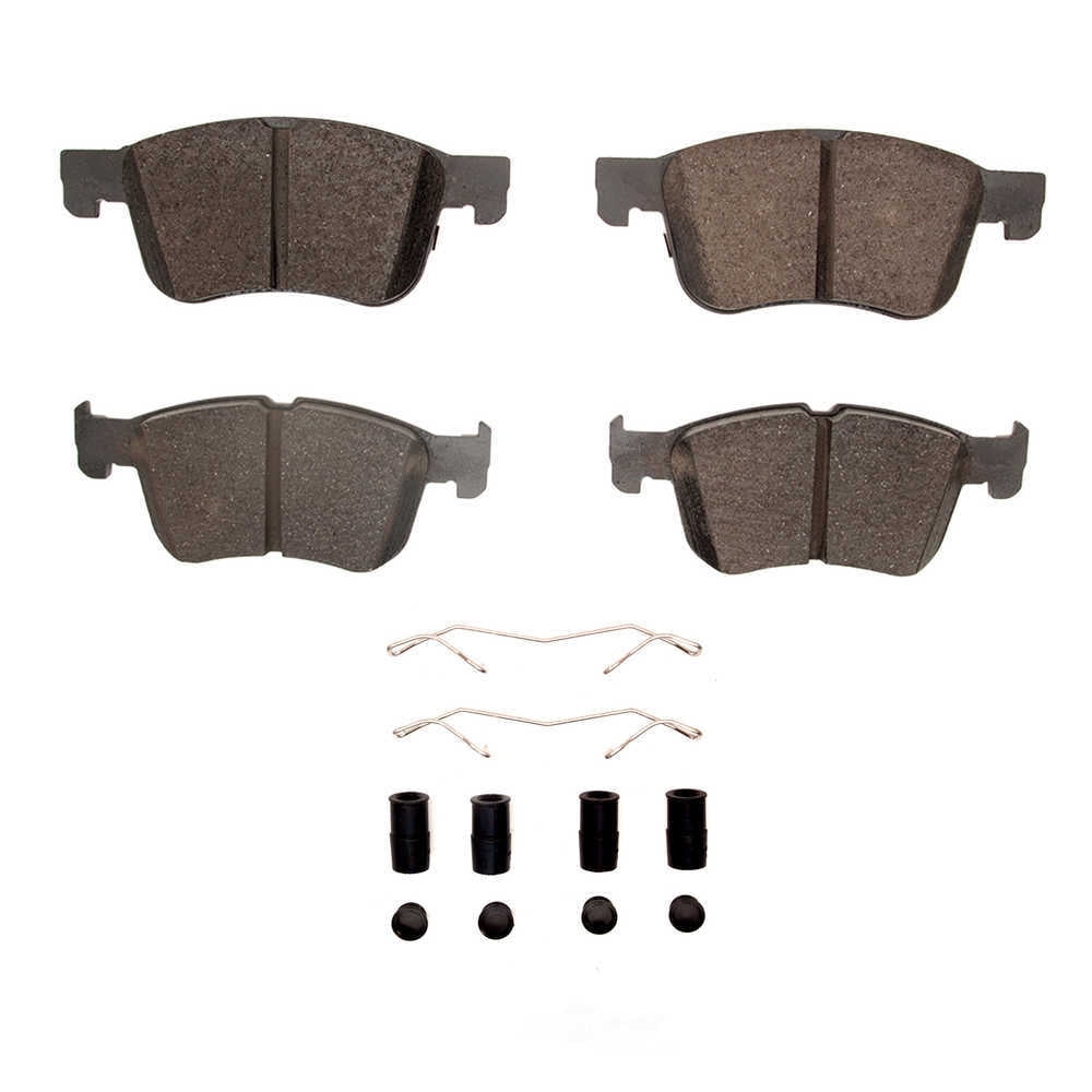 Dynamic Friction Company 1400-2300-01 DFC Ultimate Duty Performance Brake Pads and Hardware Kit