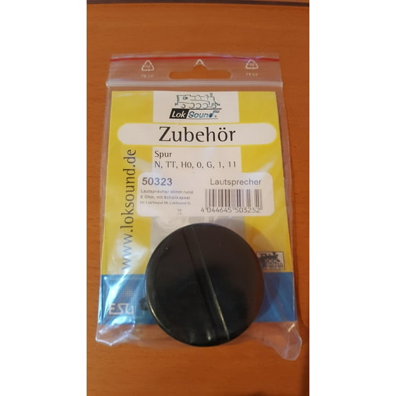 1-9/16" 4cm Round Speaker w/Sound Chamber -- 8 Ohm