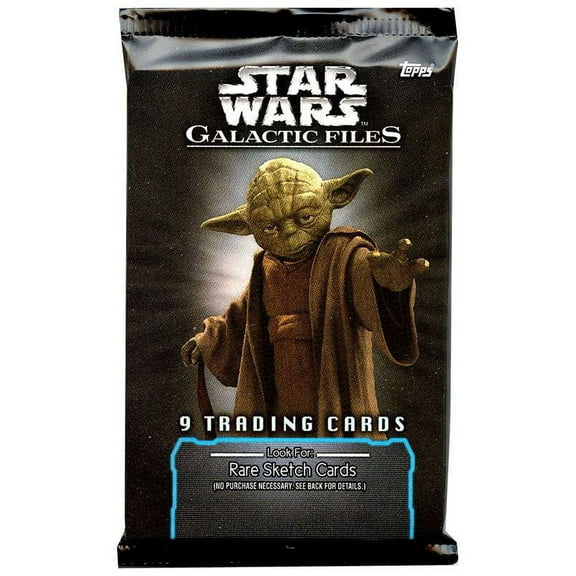 Star Wars Galactic Files Series 1 Trading Card Retail Pack