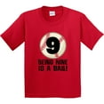 thumbnail image 3 of Inktastic 9th Birthday Baseball 9 Year Old Boy Youth T-Shirt, 3 of 5
