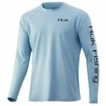 thumbnail image 3 of HUK KC Light on Sail Sleeve Ice Blue, 2XLarge Long Sleeve Shirt, 3 of 3