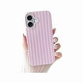 thumbnail image 1 of HAYAN for iPhone 17 Case Cute Striped Phone Case Soft TPU Slim Shockproof Phone Cover for Women Girls, Pink, 1 of 9