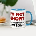 thumbnail image 3 of CafePress - Not Short Concentrated Awesome Mugs - 11 oz Ceramic Mug - Novelty Coffee Tea Cup, 3 of 4