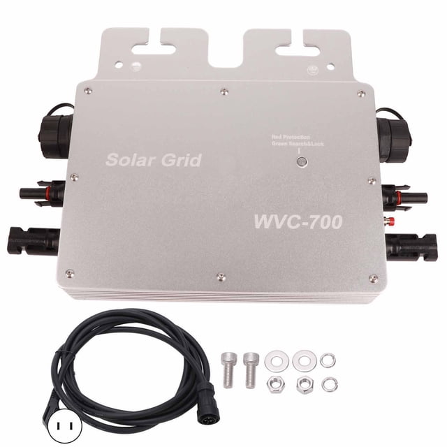 Grid Tie Micro Inverter 700W IP65 WiFi Control Voltage Automatic Identification Solar Grid Tie Microinverter 120V