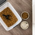 thumbnail image 4 of IRIS 58 lbs Dog Food Storage Container w/ Scoop, Dark Gray, 4 of 9