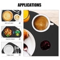 thumbnail image 3 of unbranded 2Ud Tapetes Decorativos De Cuero Negro Para Con Superficie Antideslizante, 3 of 8