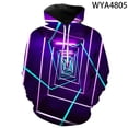 thumbnail image 5 of Nueva moda colorida láser niño niña niños sudaderas de manga larga 3D impreso sudaderas con capucha hombres mujeres niños ropa de calle tops, 5 of 5