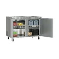 thumbnail image 3 of 48 in. Two Door Commercial Undercounter Refrigerator in Stainless-Steel 11 cu. ft. (KM-UCR-2DSS), 3 of 9