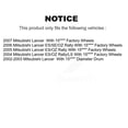 thumbnail image 2 of Transit Auto Rear Brake Drum Shoes Kit for Car Mitsubishi Lancer K8N-100165, 2 of 11