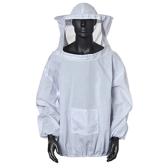 Bee Protective Jackets, Zipper Design Professional Ventilated Total Protection Beekeeper Jacket Breathable For Beekeeping For Men