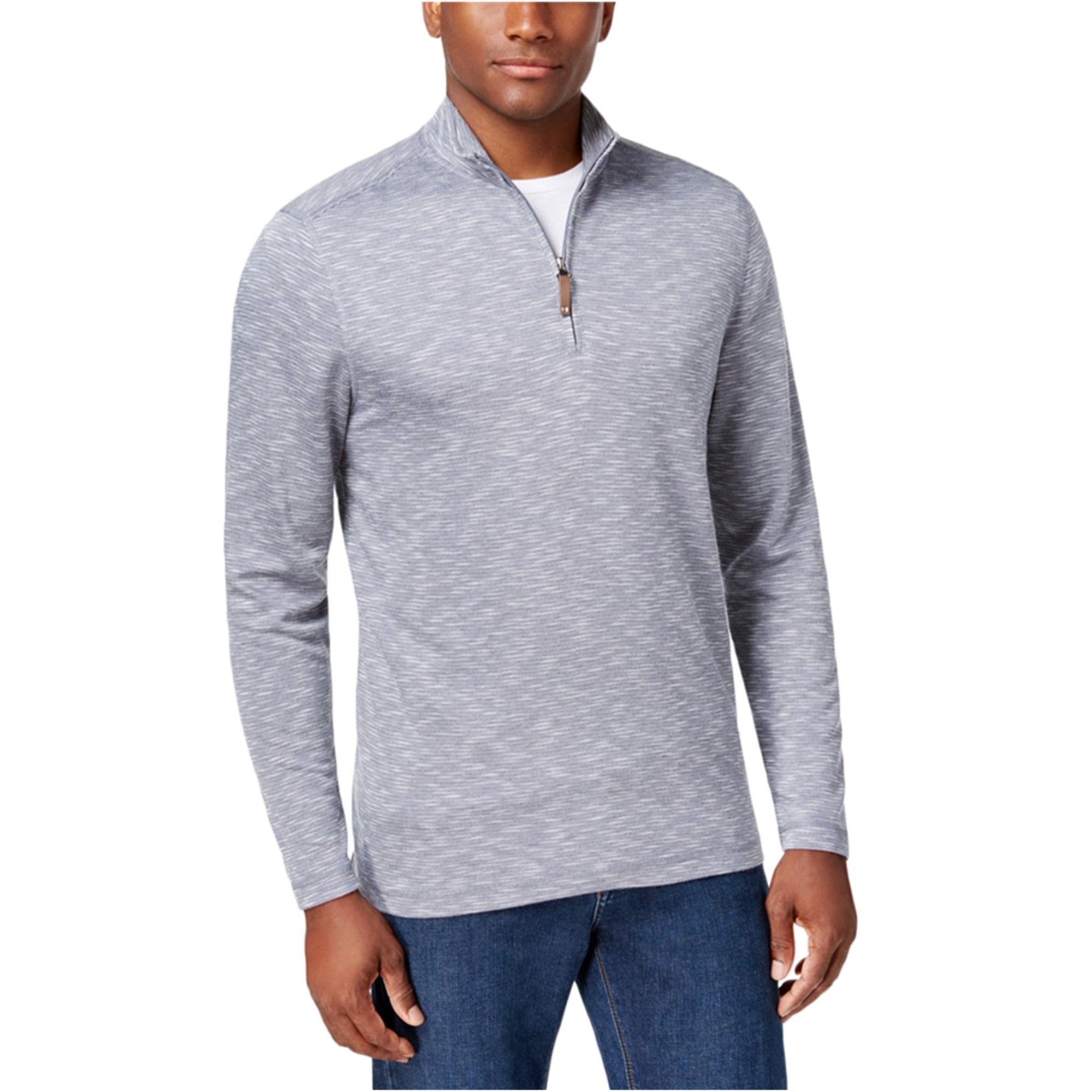 Tasso Elba Tasso Elba Mens Quarter ZipUp Pullover Sweater Walmart