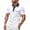 A-White767, variant on Bibifish Mens Polo Shirts Half Zip Contrast Collar Pocket Detail Short Sleeve Shirts Classic Fit Daily Casual Tops