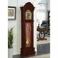 thumbnail image 3 of Bowery Hill Carillon Grand-Père Horloge en Rouge Brun, 3 of 7