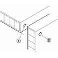thumbnail image 3 of 20x tornillos de montaje de confirmación 7x50 mm cabeza nueva 6 enchufe CHC allen SW4 paneles de madera para muebles cama armario estante tablero, 3 of 3