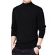 thumbnail image 2 of Mens Half Turtleneck Pullover Long Sleeve Tops Warm Slim Fit T-Shirt Undershirt, 2 of 8