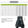 thumbnail image 2 of Black Utility Kilt Premium for Men (S-5XL), 2 of 5
