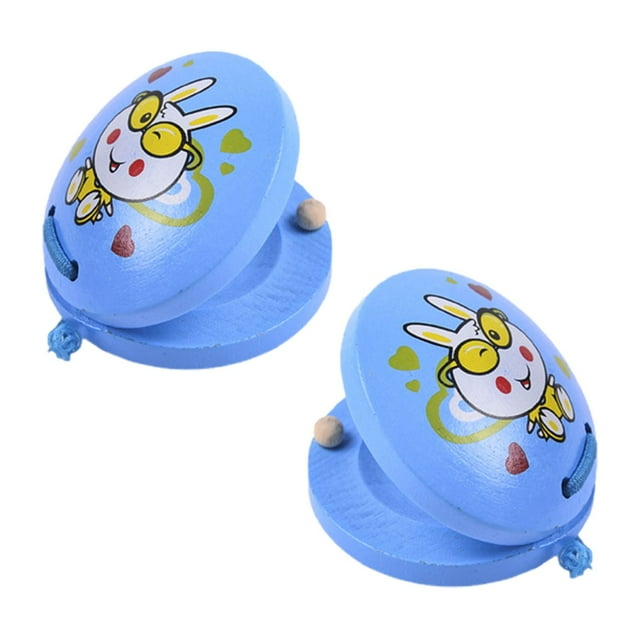 DJN Animal Castanets DIY Percussion Musical Instrument Set Handheld Tambourine For Creative Play Classroom Music Toys and Hobbies Early education toys