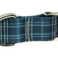 thumbnail image 5 of Country Brook Petz® Premium Navy Plaid Dog Collar, Small, 5 of 5