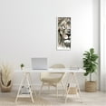 thumbnail image 3 of Stupell Industries Muted Lion Face Portrait Animals & Insects Painting White Framed Art Print Wall Art, 13 x 30, 3 of 9