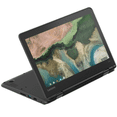 thumbnail image 2 of Restored Lenovo Chromebook 300e 11.6" Touch 4GB 32GB eMMC AMD A4-9120C 1.6GHz ChromeOS, Black, 2 of 12