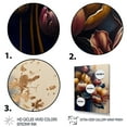 thumbnail image 3 of Designart Night Shade Tulip Design I Canvas Wall Art, 3 of 5