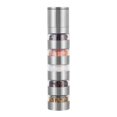thumbnail image 1 of Hyasfey Spice Grinder Stainless Steel Portable Travel Spice Kit 5-in-1 Modular Spice Containers Salt And Pepper Grinder for Camping Kitchen Travel Outdoors, 1 of 7