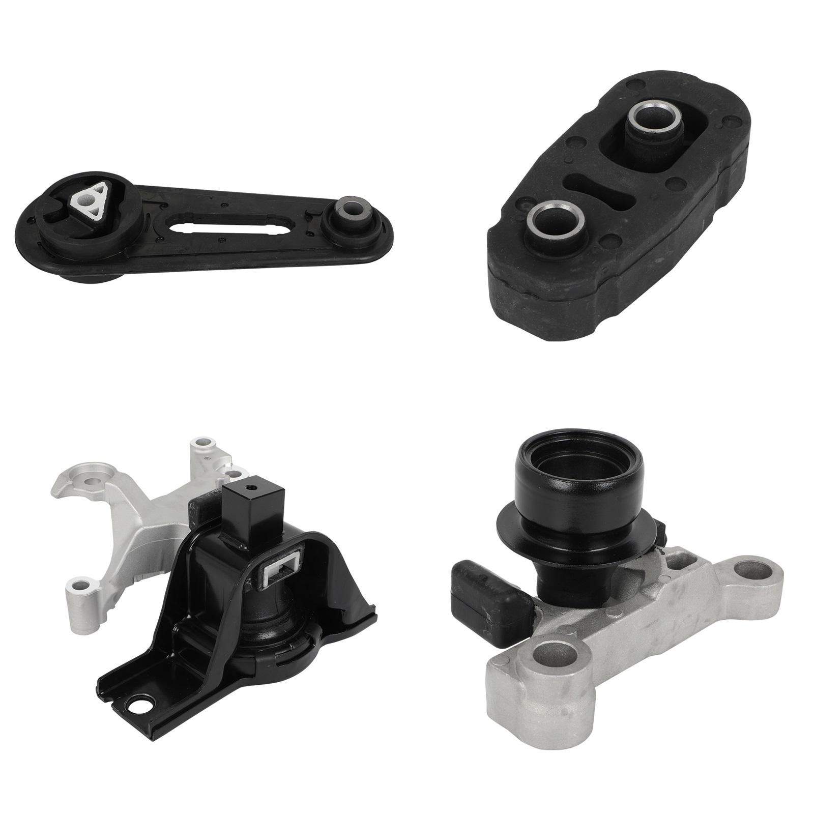 ECCPP Engine Motor Mount Transmission Mount and Torque Strut Mount Set (Automatic CVT Transmission) Fit For Nissan Sentra 2007 2008 2009 2010 2011 2012 2.0L A4318 A4345 A4348HY A4346