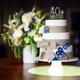 thumbnail image 3 of "40 & Fabulous", Gold - Coolest Bear Rhinestone Crystal Cake Topper, 3 of 3