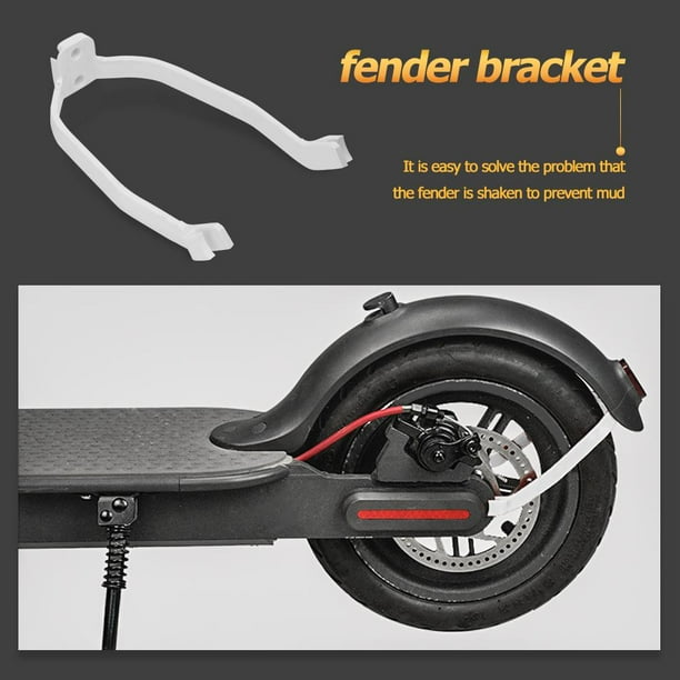 Guardabarros delantero y trasero de nailon de alta densidad para patinete Ehuebsd eléctrico soporte para Xiaomi M365 y M365 Pro