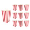 thumbnail image 2 of 10x Candy Cardboard Container Paper Candy Showers 10x red stripe, 2 of 4