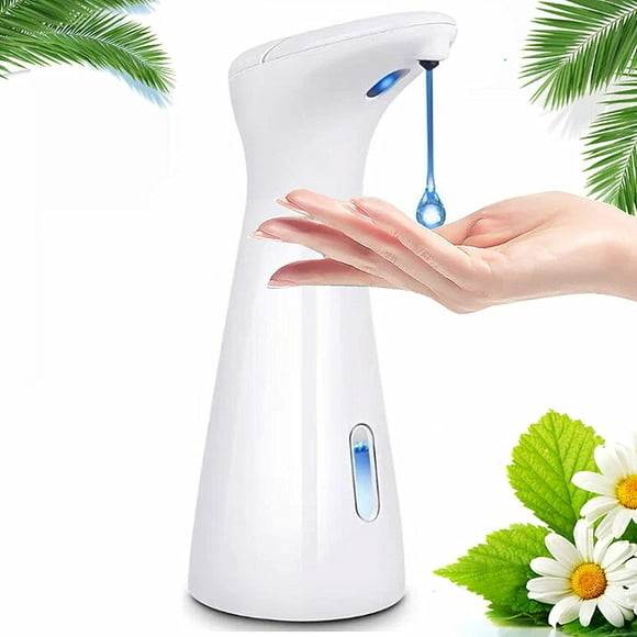 Touch Free Liquid Soap Dispenser for Bathroom Kitchen Automatic Touch Less Dish Pump Hand Soap Dispenser Waterproof Battery Operated