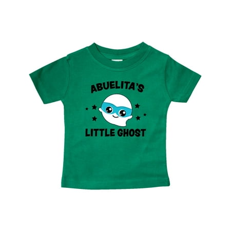 

Inktastic Cute Abuelita s Little Ghost with Stars Gift Baby Boy or Baby Girl T-Shirt