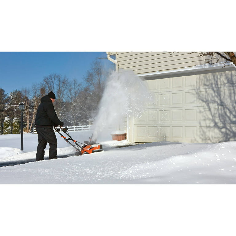 Litheli Cordless Brushless Snow Shovel, 40V(2x20V) 13-Inch Battery Powered Snow  Blower 