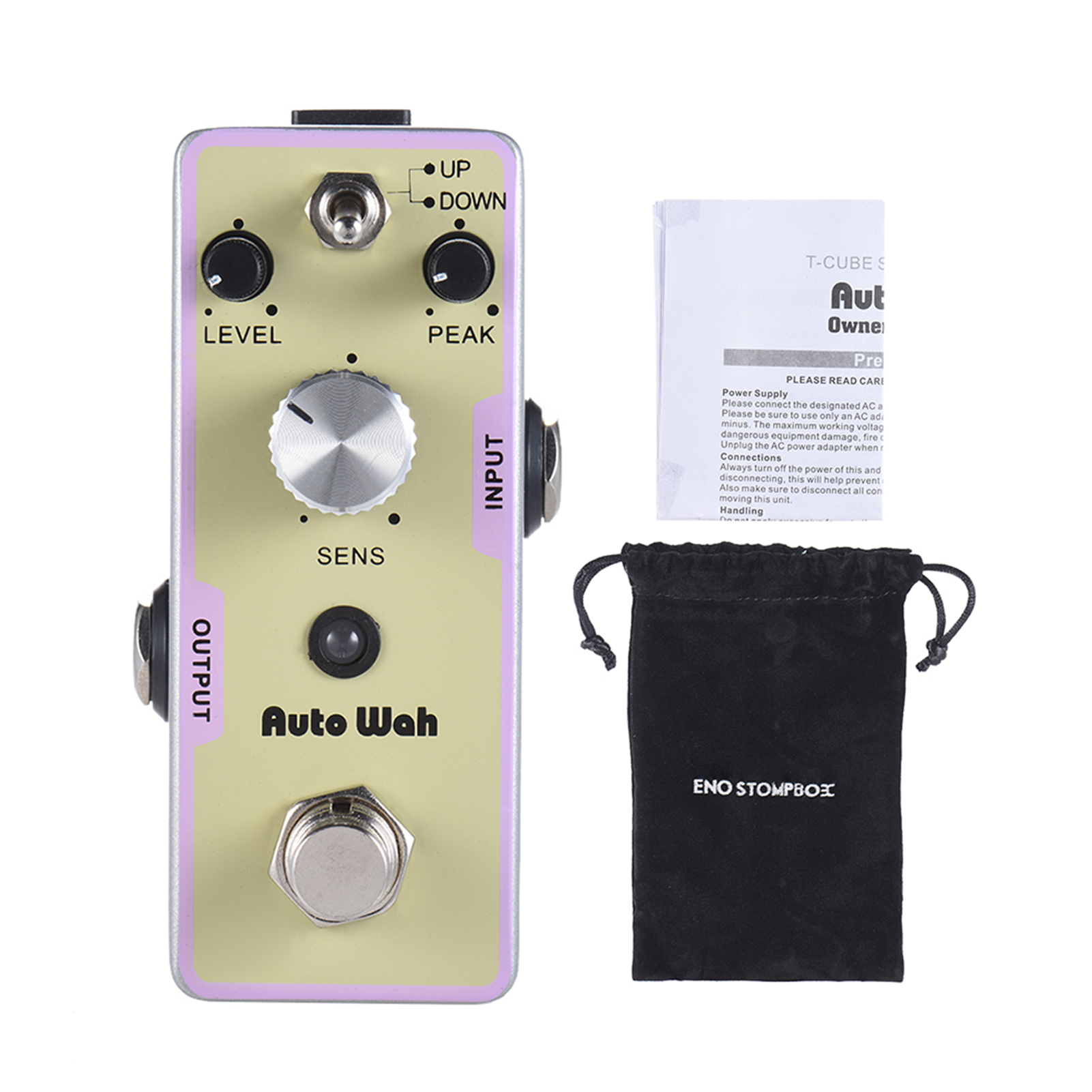 Elowen Guitar Effect Pedal Pedal ENO TC-61 Auto Wah Guitar Effect Pedal True Bypass