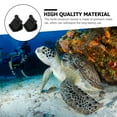thumbnail image 4 of BRIGHTFUFU 4 piezas de vidrio para terrario de tortugas con hebilla y pestillo antiescape, piezas para tanque de alimentación de reptiles, 4 of 7