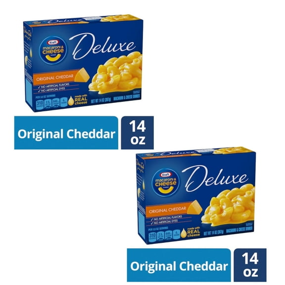 ( 2 Pack ) Kraft Macaroni & Cheese Sauce, Original Cheddar, Deluxe 14 Oz