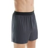 Men's Perry Ellis 163009 Luxe Solid Boxer Short (Charcoal M)