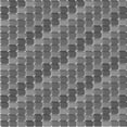 thumbnail image 1 of Ahgly Company Machine Washable Indoor Square Transitional Grey Gray Area Rugs, 4' Square, 1 of 7