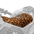 thumbnail image 2 of Uorisanigo Cheetah Leopard Print ATV Seat Covers Universal Waterproof-Resistant Four-Wheeler Seat Cover Fits for Polaris Sportsman 570 450 850 & Honda Rancher 420 Anti-Slip Seats Cushion, 2 of 7