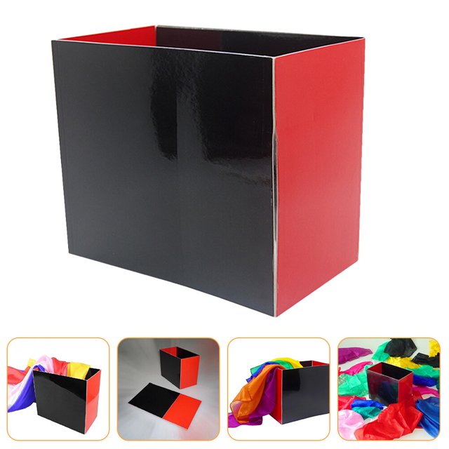 OULII Magician Boxes Multi Colored for Stage Performance 1Set