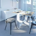 thumbnail image 6 of Symbiosis E2050A2134X00 Papillon Foldable Table, White & Natural Oak, 6 of 6