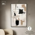 thumbnail image 5 of Strings in Abstraction Canvas Muted Abstract Wall Art by Art Remedy, Black Frame, 36" x 54", 5 of 7