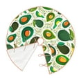 thumbnail image 3 of Bingfone Christmas Tree Skirt Mat Christmas Decoration Interior 48"-Green Avocado, 3 of 8