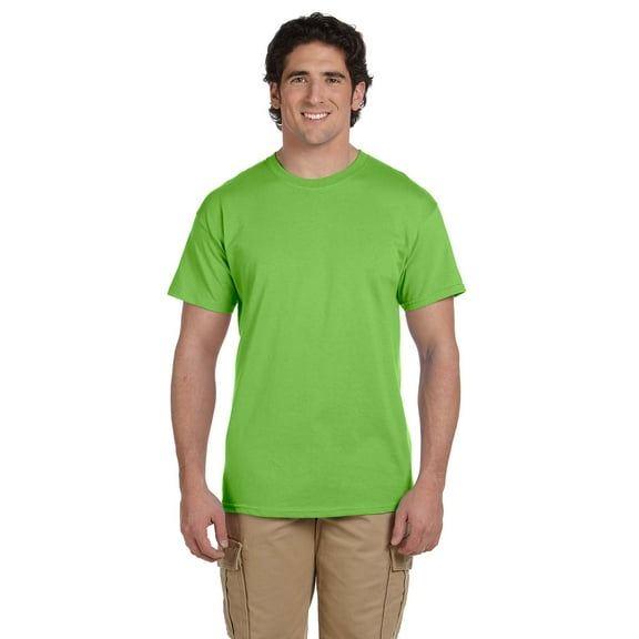 Gildan Ultra Cotton Adult Tee , G200 , Lime , Small