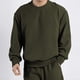 thumbnail image 4 of pstuiky camisas de manga larga para hombre, Camiseta deportiva informal de manga larga con cuello redondo y color liso para hombre, ideal para uso en interiores y exteriores. Tops de hombre l, 4 of 6
