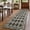 Beige Black, variant on Living Room Rugs, Checkered Leopard Print Large Area Rug for Bedroom Soft Low Pile Non-Slip Washable Indoor Carpet Rugs for Dining Room