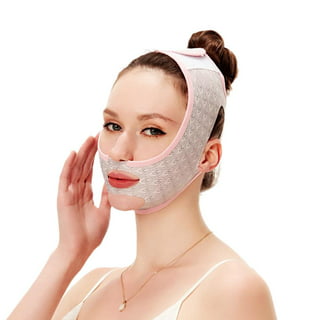 Parafaciem Reusable V Line Mask Facial Slimming Strap Double Chin Reducer  Chin Up Mask Face Lifting Belt V Shaped Slimming Face Mask